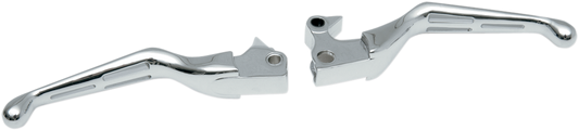 Drag Specialties Slotted Wide Blade Handlebar Levers 2004-2013 Harley Sportster
