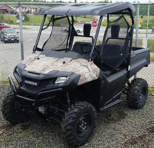 Moose Utility Black 3 Seater Side by Side UTV Roof 2014-2022 Honda Pioneer 700