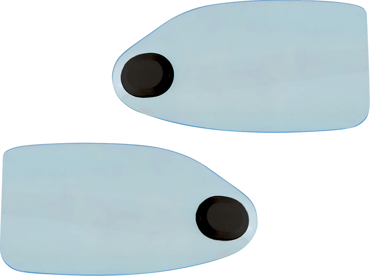 Klock Werks Flare Blue Ice Hand Guards fits 2023-2025 Harley Road Street Glide