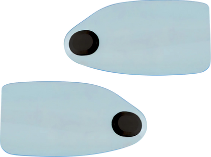 Klock Werks Flare Blue Ice Hand Guards fits 2023-2025 Harley Road Street Glide