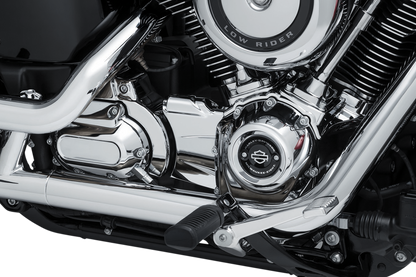 Kuryakyn 6456 Chrome Precision Outer Transmission Shroud 18-21 Harley Softail