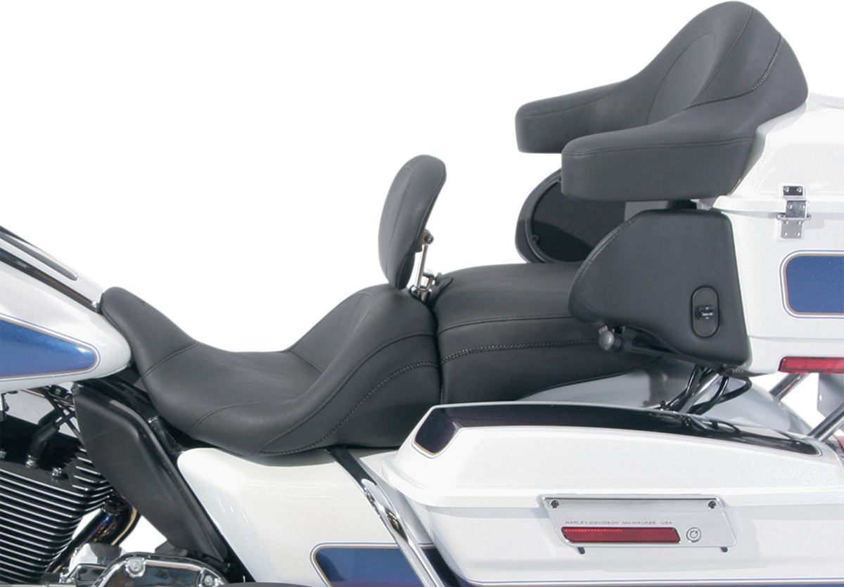 Mustang Lowdown Seat & Backrest fits 2008-2024 Harley Davidson Touring 79703