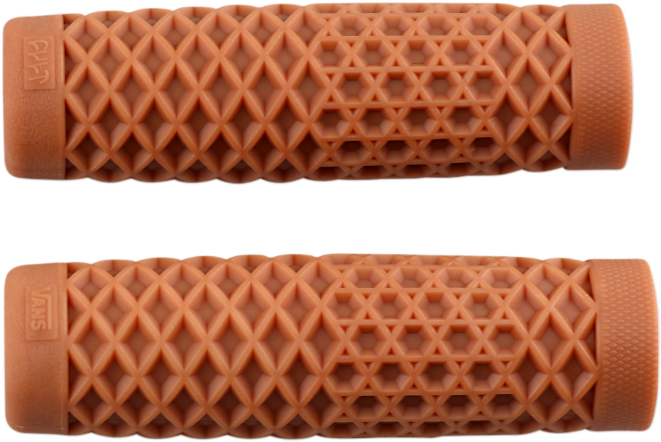 ODI Vans Waffle 1" Brown Gum Rubber Universal Motorcycle Handlebar Hand Grips