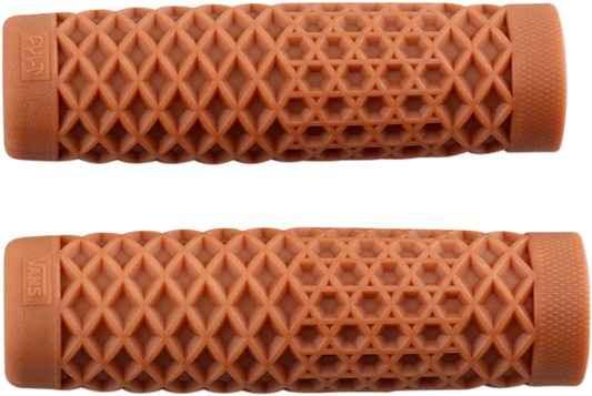 ODI Vans Waffle 1" Brown Gum Rubber Universal Motorcycle Handlebar Hand Grips