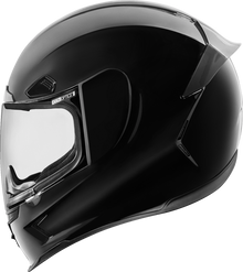 Icon Airframe Pro Solid Gloss Black Full Face Adult Street Motorcycle Helmet