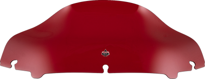 Klock Werks Kolor Flare 6.5" Red Windshield for 2014-2023 Harley Touring FLHT