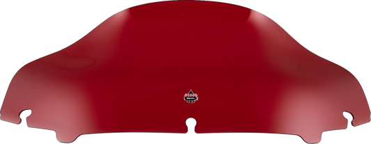 Klock Werks Kolor Flare 6.5" Red Windshield for 2014-2023 Harley Touring FLHT