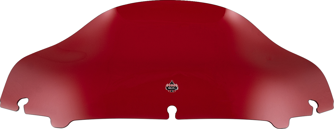 Klock Werks Kolor Flare 6.5" Red Windshield fits 2014-2025 Harley Touring FLHT