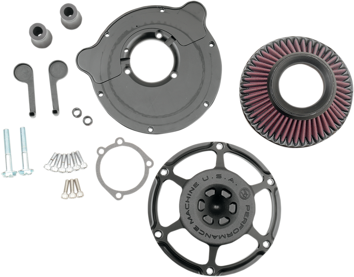 Performance Machine Max HP Black Ops Air Filter Kit 1993-17 Harley Dyna Touring