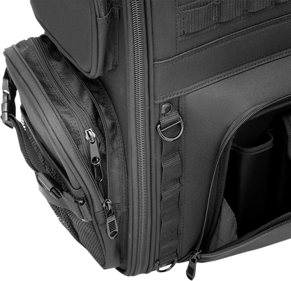 Saddlemen Black S3500 Tactical Textile Rear Sissy bar Bag Luggage for Harley