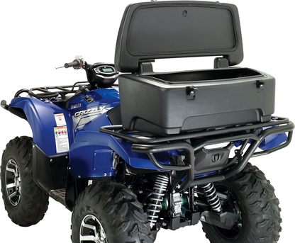 Moose Black Level 2 Atv Rear Luggage Rack Storage Cargo Trunk