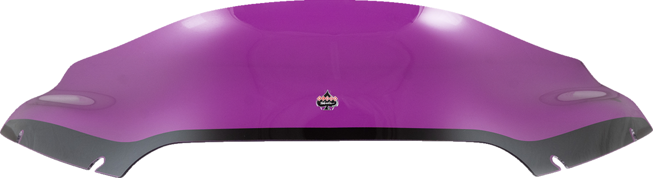 Klock Werks Kolor Flare 6" Purple Windshield for 2015-23 Harley Road Glide FLTR