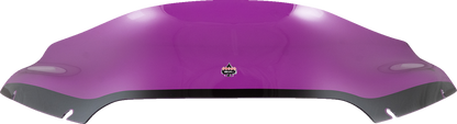 Klock Werks Kolor Flare 6" Purple Windshield for 2015-23 Harley Road Glide FLTR