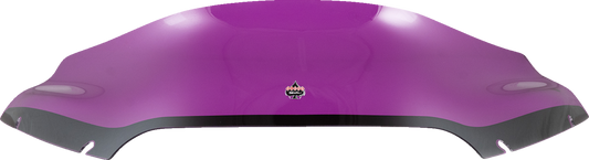 Klock Werks Kolor Flare 6" Purple Windshield for 2015-23 Harley Road Glide FLTR
