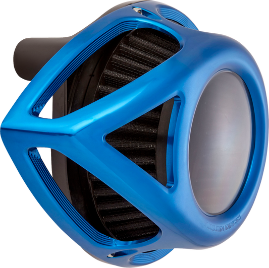 Arlen Ness Blue Clear Tear Air Cleaner Kit for 2023-2025 Harley Davidson FLHXSE