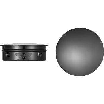 Figurati Designs Black Swingarm Black Covers Inserts 1980-2025 Harley Davidson