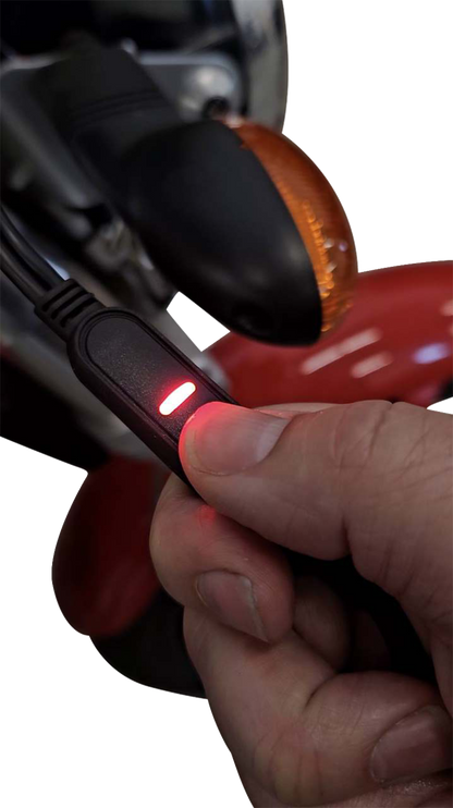 Koso Universal Black 12V-Powered Heated Rubber Handlebar Grip Wraps AX210001