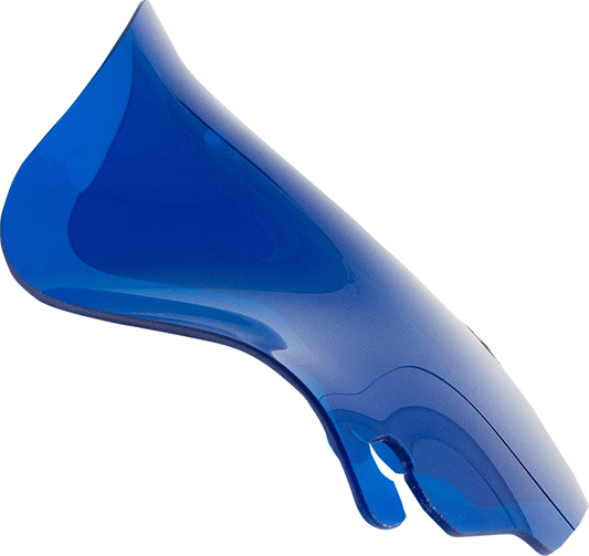 Klock Werks 6.5" Blue Flare Fairing Windshield 1996-2013 fits Harley Touring