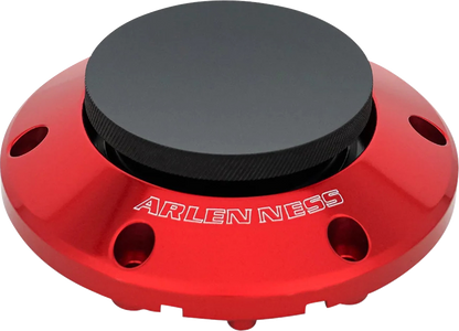 Arlen Ness Red Pop Up Gas Fuel Cap fits 2023-2026 Harley Street Road Glide M8