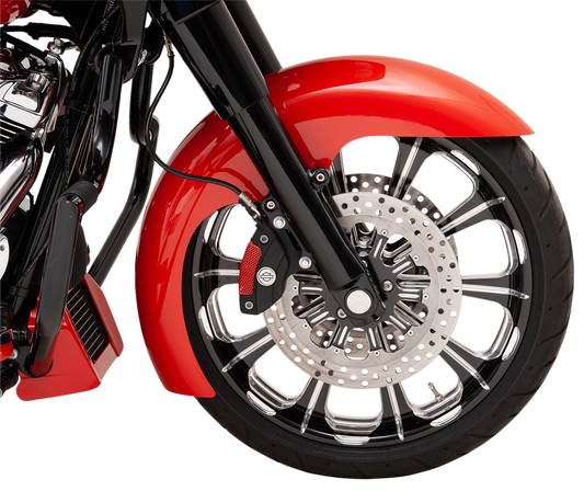 Klock Werks Level 19" Motorcycle Front Fender 1991-2005 Harley Dyna Models