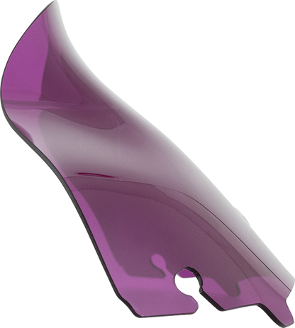 Klock Werks Kolor Flare 6.5" Purple Windshield for 2014-2023 Harley Touring FLHT