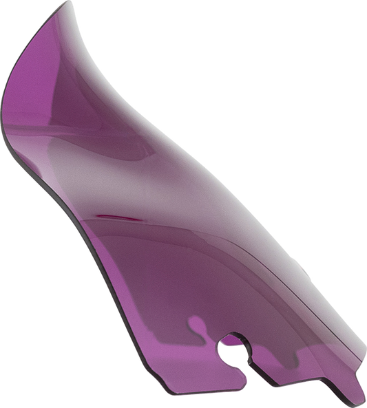 Klock Werks Kolor Flare 6.5" Purple Windshield for 2014-2023 Harley Touring FLHT