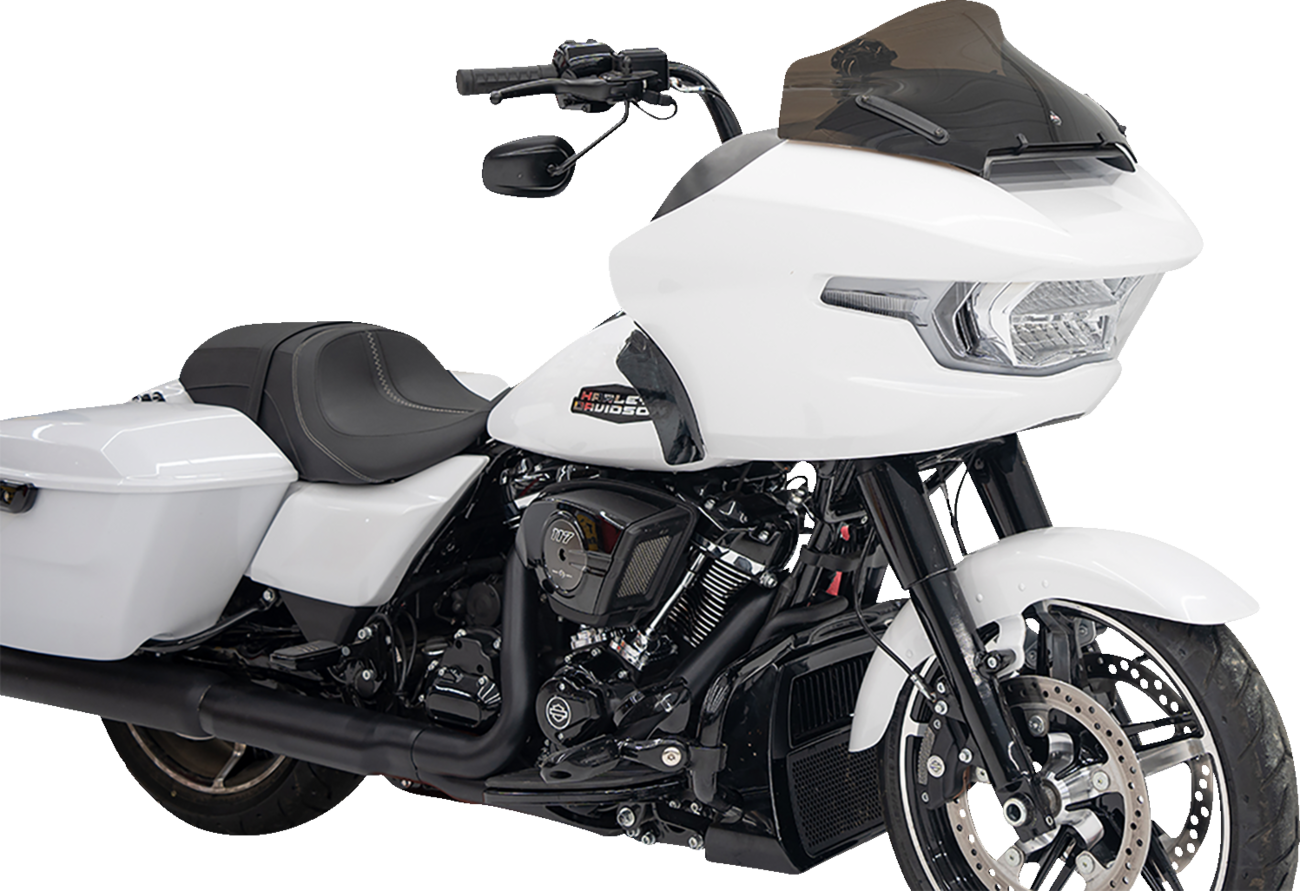 Klock Werks Kolor Flare 10" Bronze Windshield for 2023-2025 Harley Road Glide