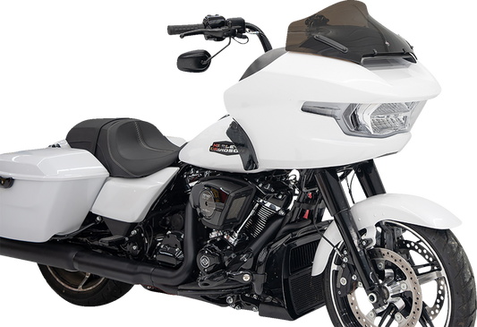 Klock Werks Kolor Flare 10" Bronze Windshield for 2023-2025 Harley Road Glide