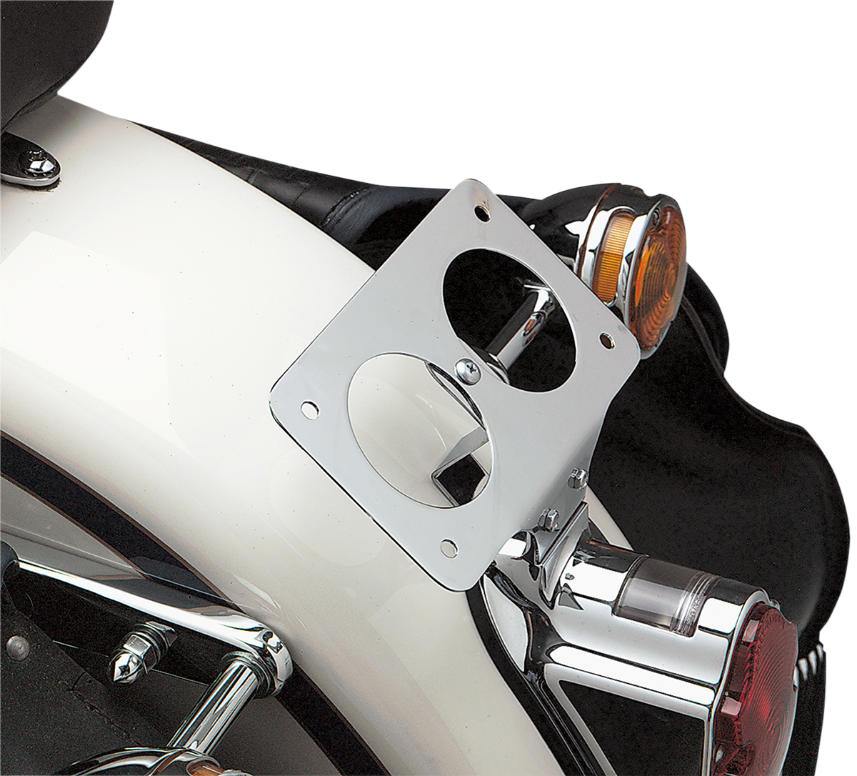 Drag Specialties Motorcycle License Plate Frame Mount 1997-2007 Softail Models