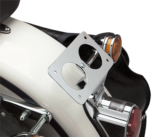 Drag Specialties Motorcycle License Plate Frame Mount 1997-2007 Softail Models