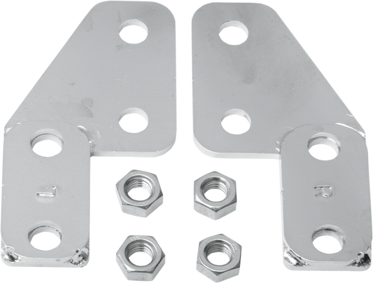 Drag Specialties Chrome License Plate Bar Eliminator for 1997-08 Harley Touring