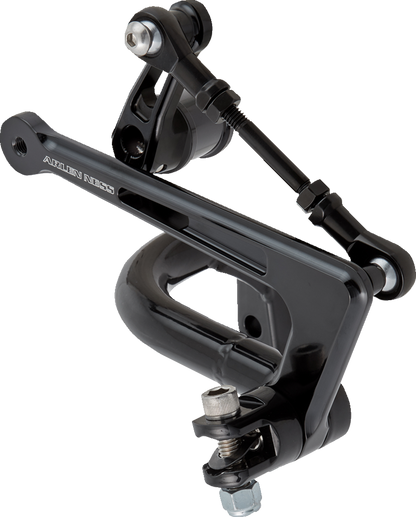 Arlen Ness Black Frame Mounted Mid Controls Kit 2009-2024 Harley Touring Models