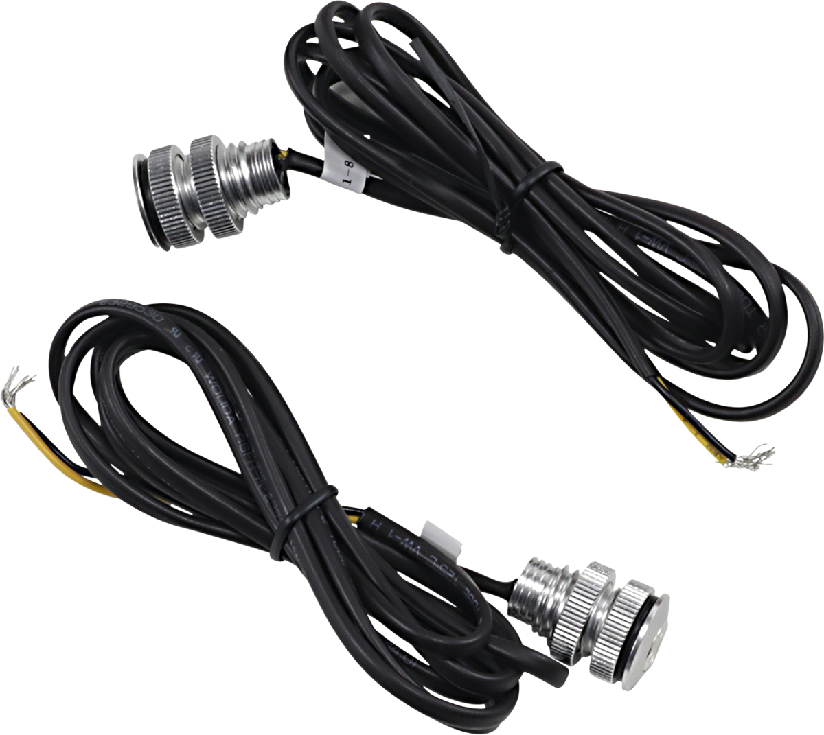Custom Dynamics Amber LED Polished Boltz Universal Motorcycle Accent Lights