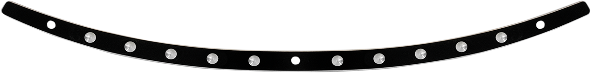 Memphis Shades Dished Front Fairing Windshield Trim for 2014-2023 Harley Touring