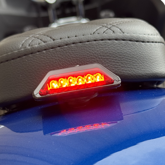 Custom Dynamics Seat Bolt Mounted Red Brake Light for 2014-2025 Harley Touring