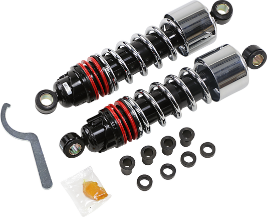 Burly Brand Slammer Plus Standard Rear Shocks fit 2004-2022 Harley Sportster