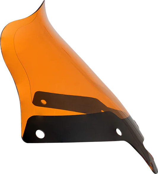 Klock Werks Kolor Flare 8" Orange Windshield 2022-2024 Harley Softail Low Rider