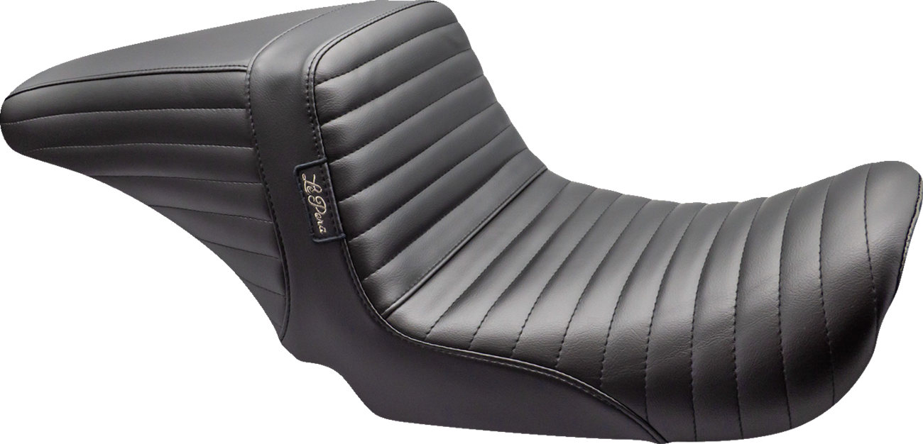 Le Pera Kickflip Up Front Pleated Stitch Seat fits 2006-2017 Harley Dyna FXD