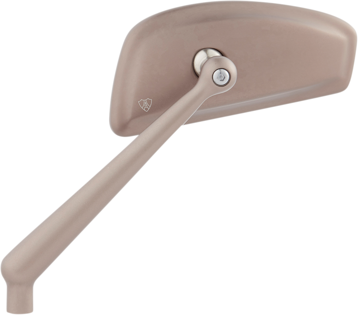 Arlen Ness Titanium Motorcycle Left Hand Screw in Mirror for Harley Davidson