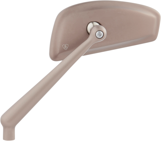 Arlen Ness Titanium Motorcycle Left Hand Screw in Mirror for Harley Davidson