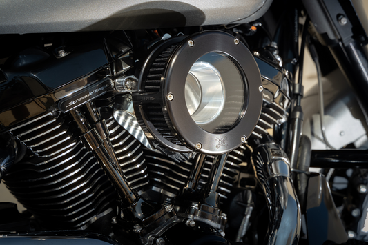 Feuling BA Series Clear Black Air Filter Kit for 2008-17 Harley Touring Softail