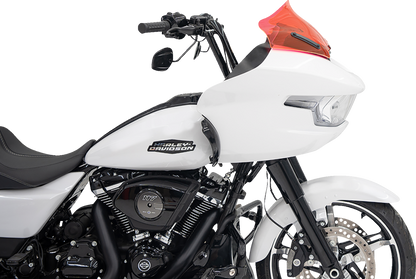 Klock Werks Kolor Flare 10" Pink Ice Windshield for 2023-2025 Harley Road Glide
