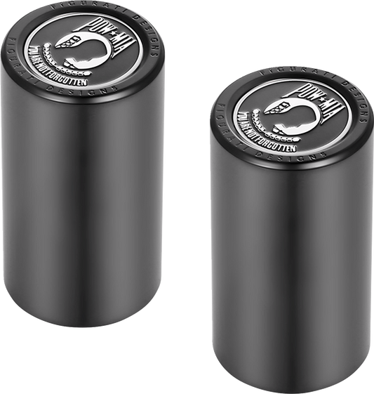 Figurati Designs POW-MIA Black Long Magnetic Docking Hardware Covers for Harley
