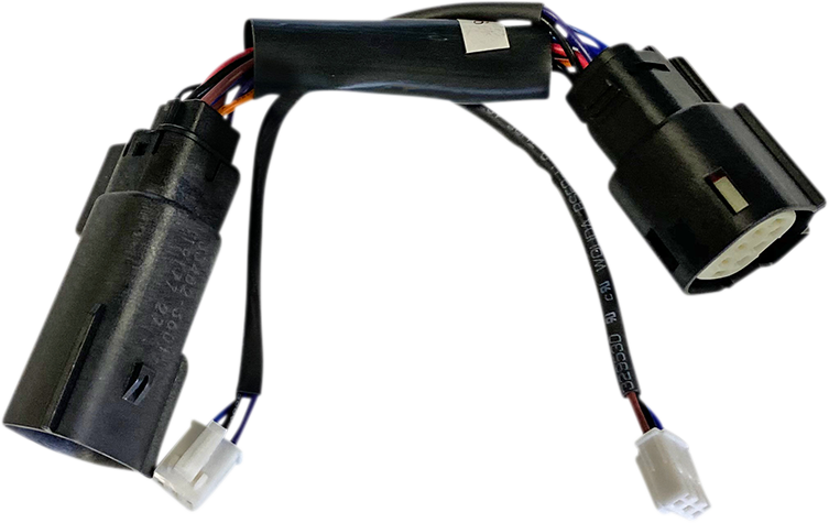Custom Dynamics Red Plasma Rods Wiring Adapter fits 2014-2024 Harley Touring