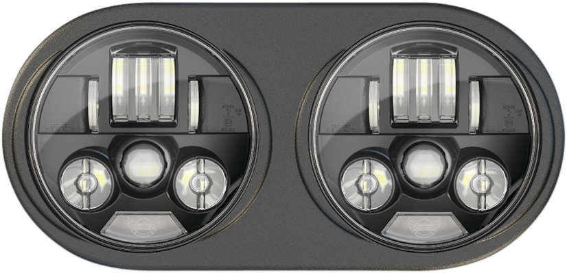 Custom Dynamics Black ProBeam LED Headlight for 1998-2013 Harley Road Glide FLTR