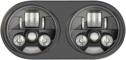 Custom Dynamics Black ProBeam LED Headlight for 1998-2013 Harley Road Glide FLTR