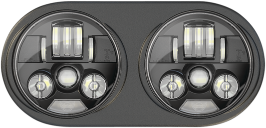 Custom Dynamics Black ProBeam LED Headlight for 1998-2013 Harley Road Glide FLTR