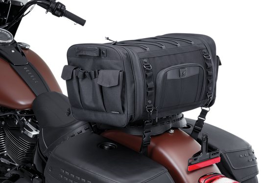 Kuryakyn Momentum Drifter Universal Motorcycle Rear Tail Bag Luggage Harley