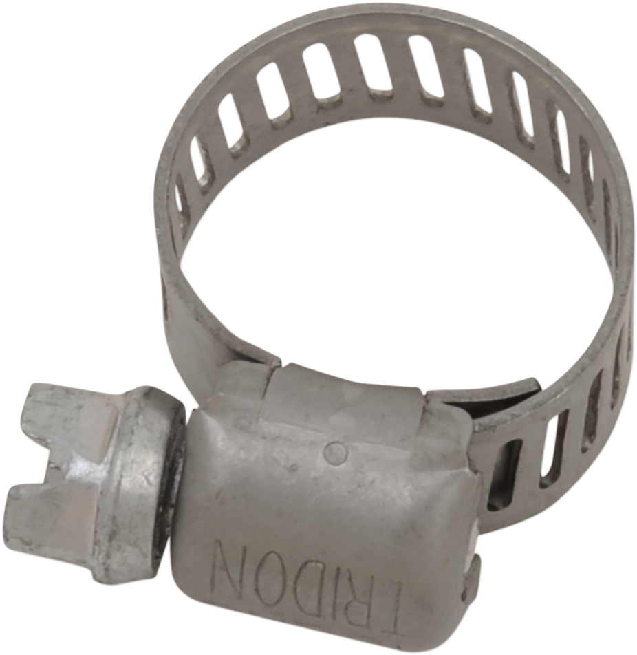 S&S Single 5/8"- 7/8" Motorcycle Fuel Hose Line Bolt Style Clamp for Harley