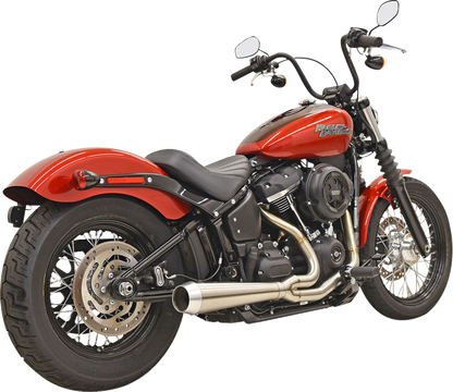 Bassani Road Rage 2-1 Stainless Exhaust System for 2018-2023 Harley Softail FXBB